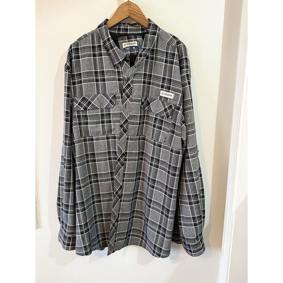 Magellan Outdoors Backpacker Plaid Shirt Men's Classic Fit Moisture Wicking 3XL - Picture 1 of 8